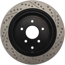 Load image into Gallery viewer, StopTech Slotted &amp; Drilled Sport Brake Rotor - eliteracefab.com