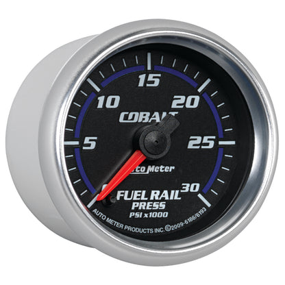 Autometer Cobalt 52mm 0-30,000 PSI F/S Electronic Diesel Fuel Rail Pressure Gauge (Cummins 5.9L) 6186