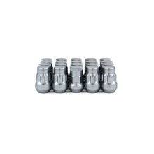 Load image into Gallery viewer, WHEEL MATE MUTEKI SR35 CLOSE END LUG NUTS W/ LOCK SET – SILVER 12×1.50 35MM