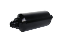 Load image into Gallery viewer, Aeromotive In-Line Filter - (AN -8 Male) 10 Micron Fabric Element Bright Dip Black Finish.