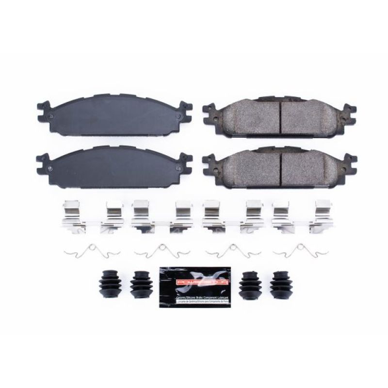 Power Stop 11-19 Ford Explorer Front Z23 Evolution Sport Brake Pads w/Hardware PowerStop