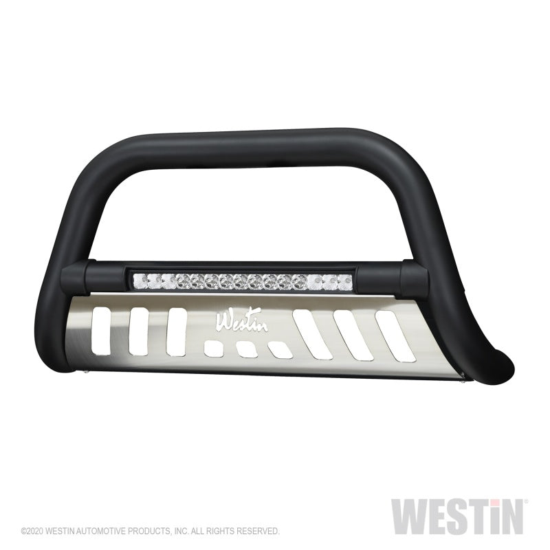 Westin 19-20 Ram 2500/3500 Ultimate LED Bull Bar - Textured Black - eliteracefab.com