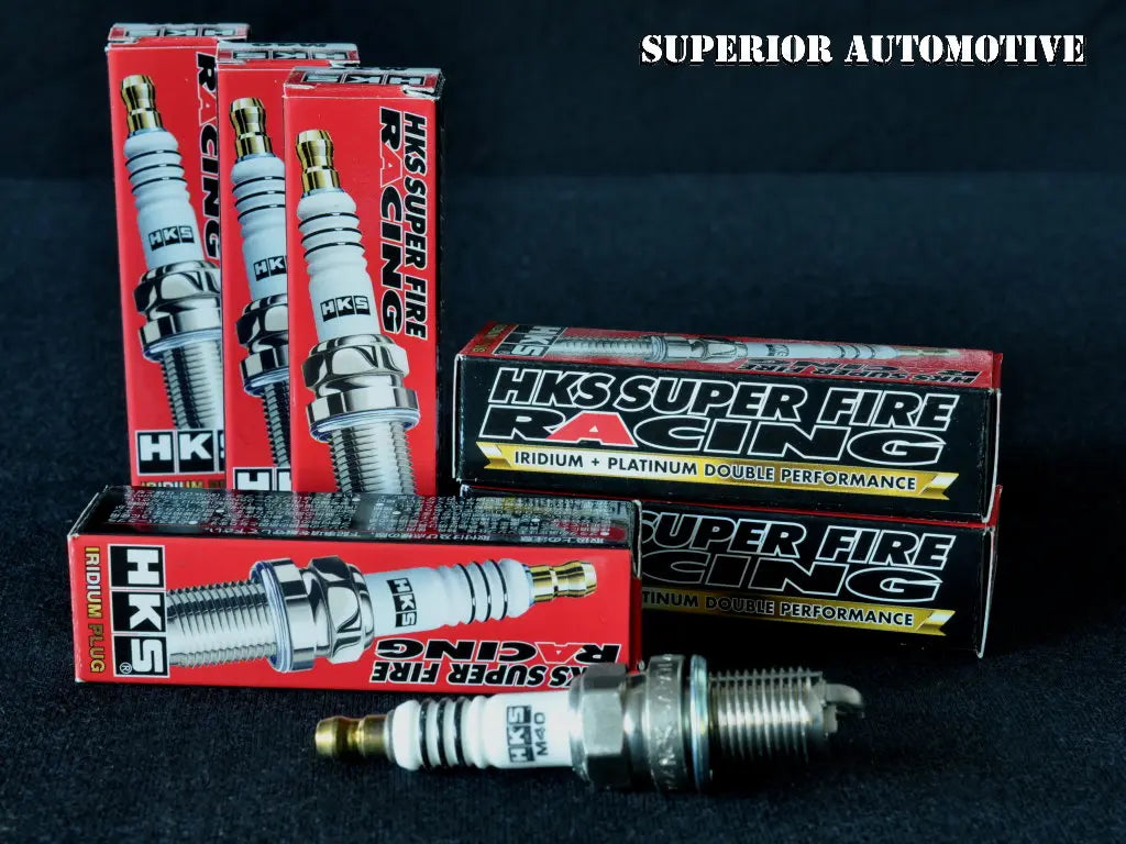 HKS M-Series Super Fire Racing Spark Plugs ISO Type Heat Range 7 - eliteracefab.com