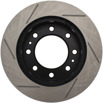 StopTech Power Slot 02-04 Avalance 2500 w/ 2in Raise Front Right Slotted Rotor Stoptech