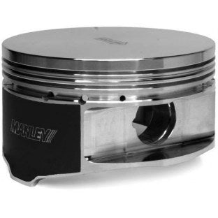 MANLEY Performance 612202C-4 Subaru Dish Platinum Series Piston Set with Rings - eliteracefab.com