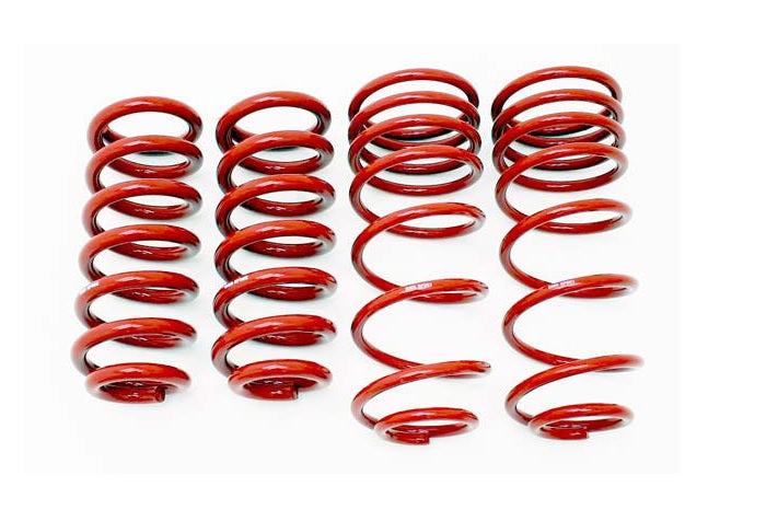 BMR SET 1.25" LOWERING SPRINGS RED (93-02 CAMARO) - eliteracefab.com