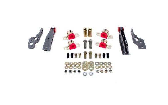 BMR SWAY BAR KIT REAR HOLLOW 25MM ADJ W/BUSHINGS BLACK (05-14 MUSTANG/GT500) - eliteracefab.com