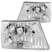 Load image into Gallery viewer, ANZO USA Ford Ranger Crystal Headlights Chrome; 1998-2000 - eliteracefab.com