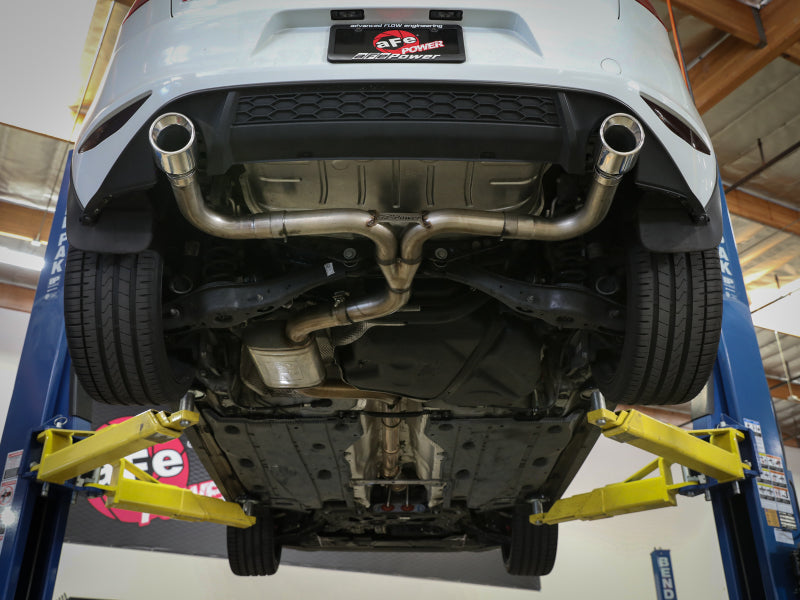 aFe MACHForce XP 3in-2.5in SS Exhaust Cat-Back 15-17 Volkswagen GTI (MKVII) L4-2.0L (t) - Polished aFe