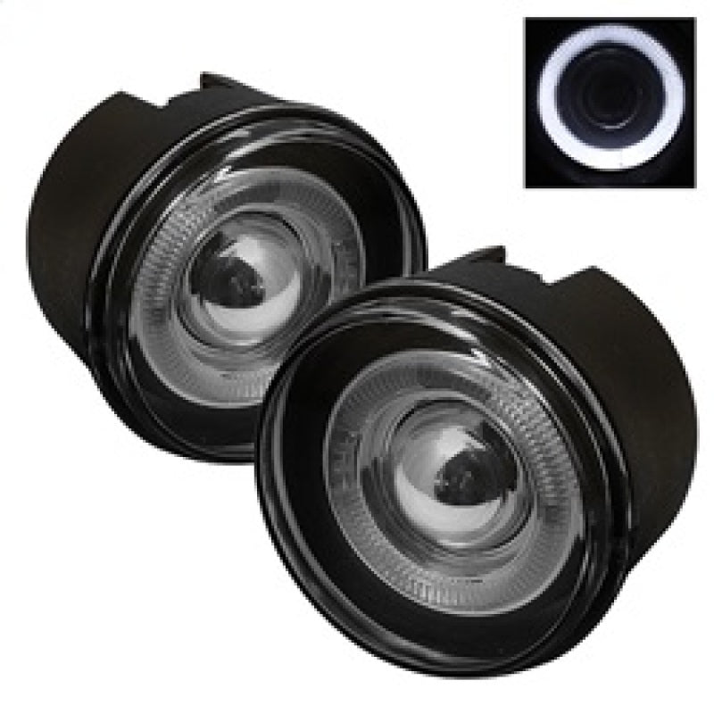 Spyder Jeep Grand Cherokee 05-09 Halo Projector Fog Lights w/swch w/swch Smke FL-P-JGC05-HL-SM - eliteracefab.com