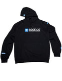 Sparco Swtshrt Hooded Www Blk Sml