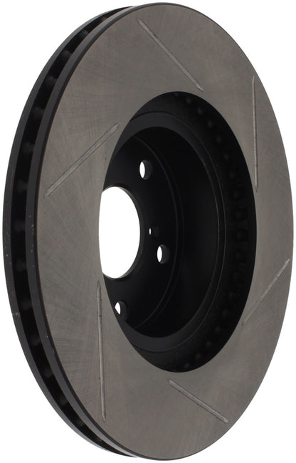 STOPTECH POWER SLOT 00-05 LEGACY / 7/98-08 IMPREZA FRONT RIGHT SPORTSTOP SLOTTED ROTOR, 126.47012SR - eliteracefab.com