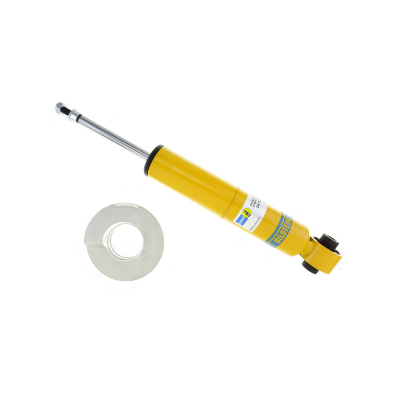 Bilstein B6 Series HD 46mm Monotube Shock Absorber - Lower-Eye 12.1mm, Upper-Stem, Yellow - eliteracefab.com