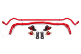 BMR 08-19 Dodge Challenger Front/Rear Hollow 38mm/25mm Sway Bar Kit w/ Bushings - Red SB113