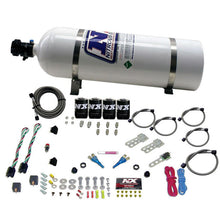 Load image into Gallery viewer, Nitrous Express Dodge EFI Dual Stage Nitrous Kit (50-150HP x 2) w/15lb Bottle