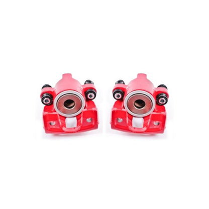 Power Stop 97-02 Ford Expedition Rear Red Calipers w/o Brackets - Pair - eliteracefab.com