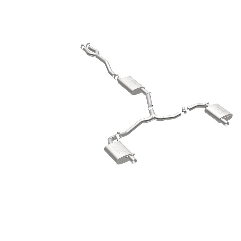MagnaFlow Cat-Back SS Dual Split Rear Exit 2015 Dodge Charger/Chrysler 300C 3.6L V6 (Uses OEM Tips) Magnaflow