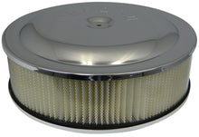 Load image into Gallery viewer, Moroso Racing Air Cleaner - 16in x 4in Filter - Offset - Raised Bottom - Clear Powder Coat