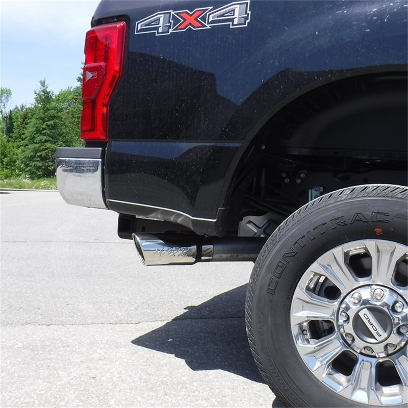 MBRP 2017+ Ford F-250/F-350 6.2L/7.3L Super/Crew Cab Single Side 4in T304 Catback Exhaust - eliteracefab.com