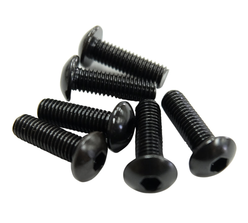 NRG Steering Wheel Screw Kit Upgrade Black Flat - eliteracefab.com