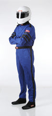 RaceQuip Blue SFI-1 1-L Suit - 2XL - eliteracefab.com