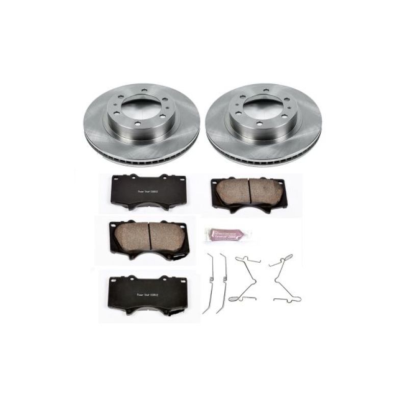 Power Stop 03-09 Toyota 4Runner Front Autospecialty Brake Kit - eliteracefab.com