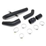 AMS Black Upper Intercooler Pipe / Hot Pipe | 2008-2015 Mitsubishi Evo X