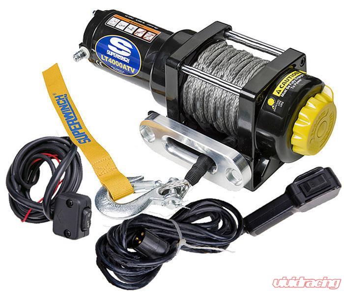 Superwinch 2000 LBS 12 VDC 5/32in x 49ft Steel Rope LT2000 Winch - eliteracefab.com