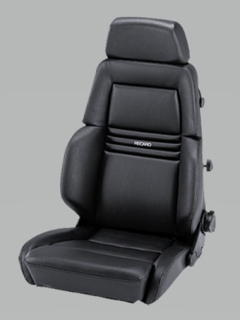 Recaro Expert M Seat - Black Leather/Black Leather - eliteracefab.com