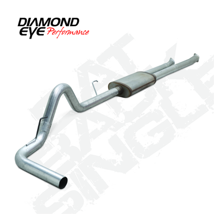 Diamond Eye KIT 3-1/2in CB SGL AL: 2010-2014 TOYOTA TUNDRA 5.7L-GAS APP Diamond Eye Performance