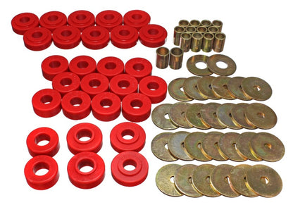 Energy Suspension 65-67 Chevy Malibu/Chevelle/El Camino/Monte Carlo Body Mount Set - eliteracefab.com