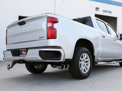 aFe Rebel XD Series 3in 304SS DPF-Back 20-21 GM Trucks L6-3.0L (td) LM2 - Dual Polished Tip aFe