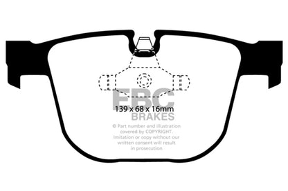 EBC Ultimax2 Rear Brake Pads - UD919 EBC