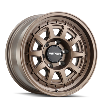 Mayhem 8303 Voyager 17x8 / 6x130 BP / 52mm Offset / 84.1mm Hub Dark Bronze Wheel