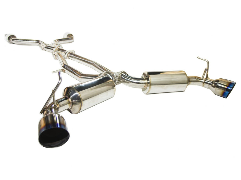 Invidia 2009+ Nissan 370Z Dual N1 GT Titanium Tip Cat-back Exhaust - eliteracefab.com