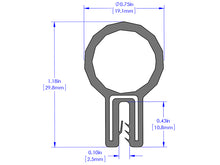 Load image into Gallery viewer, aFe MagnumFORCE Spare Parts Trim Seal Kit (1/16IN X 3/4IN) x 36IN L - eliteracefab.com