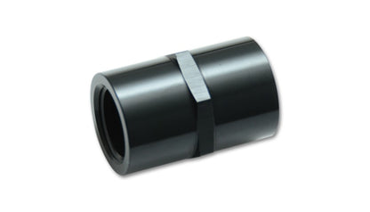 Vibrant 1/4in NPT Female Pipe Coupler Fitting - Aluminum - eliteracefab.com