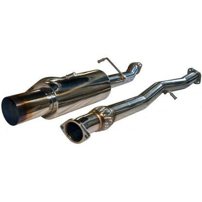 TURBOXS CATBACK EXHAUST SYSTEM BLUED TIP SUBARU WRX/STI; 2002-2007 - eliteracefab.com