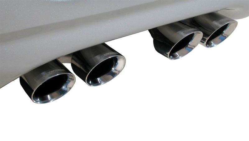 Corsa 97-04 Chevrolet Corvette C5 Z06 5.7L V8 Polished Sport Axle-Back Exhaust - eliteracefab.com