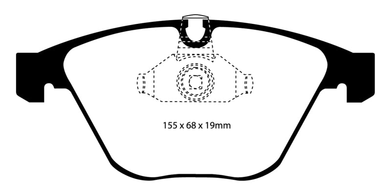 EBC BlueStuff Front Brake Pads - DP51449NDX EBC