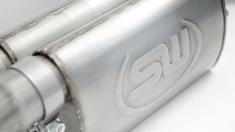 Stainless Works 2010-14 Ford Raptor Exhaust X-Pipe Turbo Resonator Front Passenger Rear Tire Exit Stainless Works