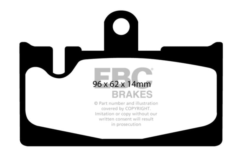 YellowStuff Rear Brake Pads - DP41397R EBC