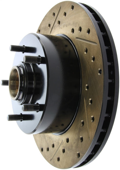 StopTech Slotted & Drilled Sport Brake Rotor Stoptech