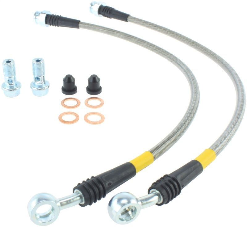 STOPTECH 97-03 CHEVROLET CORVETTE STAINLESS STEEL FRONT BRAKE LINE KIT, 950.62000 - eliteracefab.com