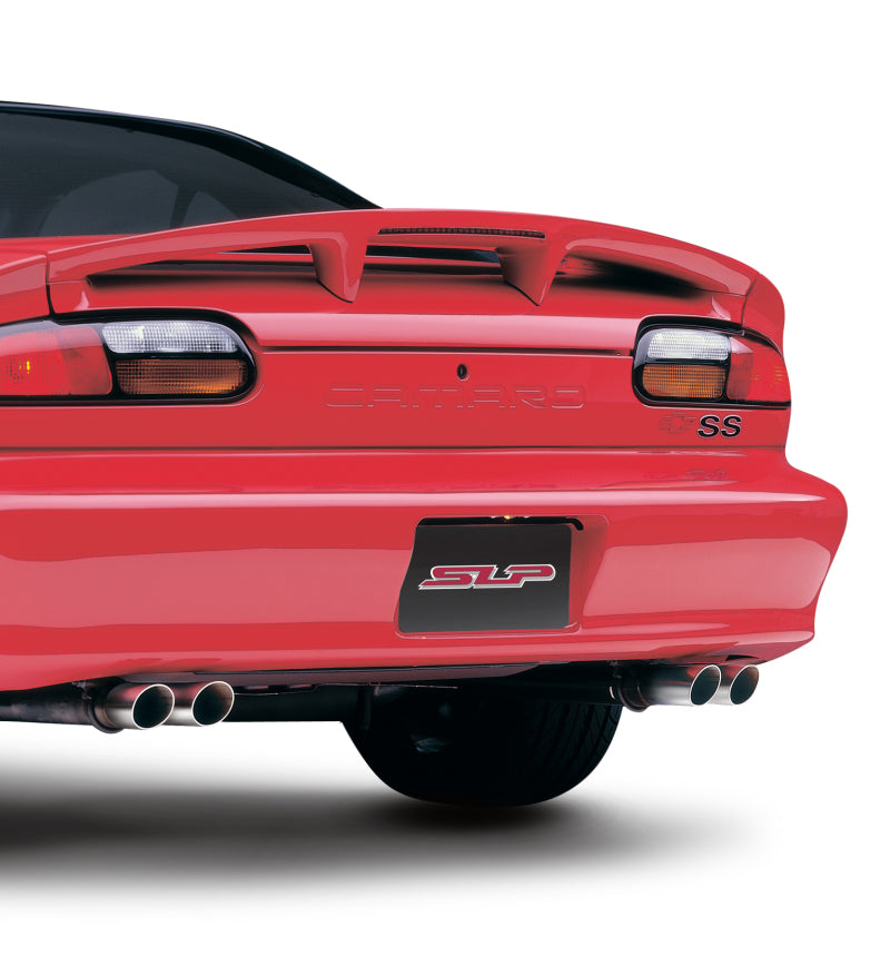 SLP 1998-2002 Chevrolet Camaro LS1 LoudMouth Cat-Back Exhaust System w/ 3.5in Dual Tips - eliteracefab.com