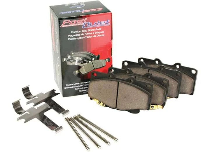 CENTRIC POSI-QUIET CERAMIC BRAKE PADS W/HARDWARE – REAR, 105.17900 - eliteracefab.com