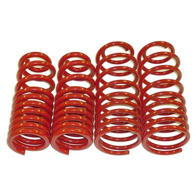 BMR SET 1.25" LOWERING SPRINGS RED (93-02 CAMARO) - eliteracefab.com