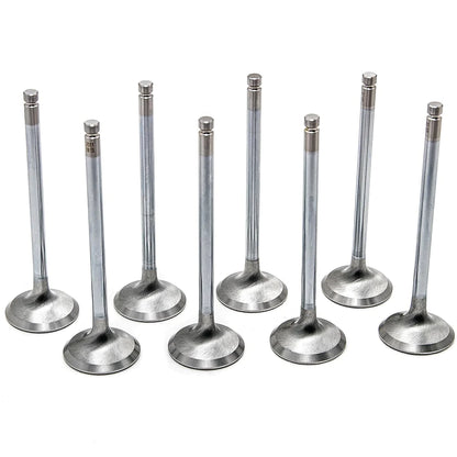 GSC P-D Subaru EJ Series EJ205/EJ207/EJ257 Chrome Polished Exhaust Valve - 32mm Head (STD) - SET 8 - eliteracefab.com