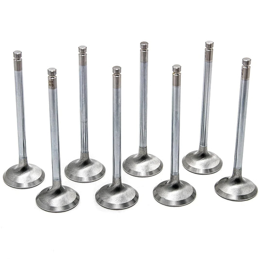 GSC P-D Subaru EJ Series EJ205/EJ207/EJ257 Chrome Polished Exhaust Valve - 32mm Head (STD) - SET 8 - eliteracefab.com