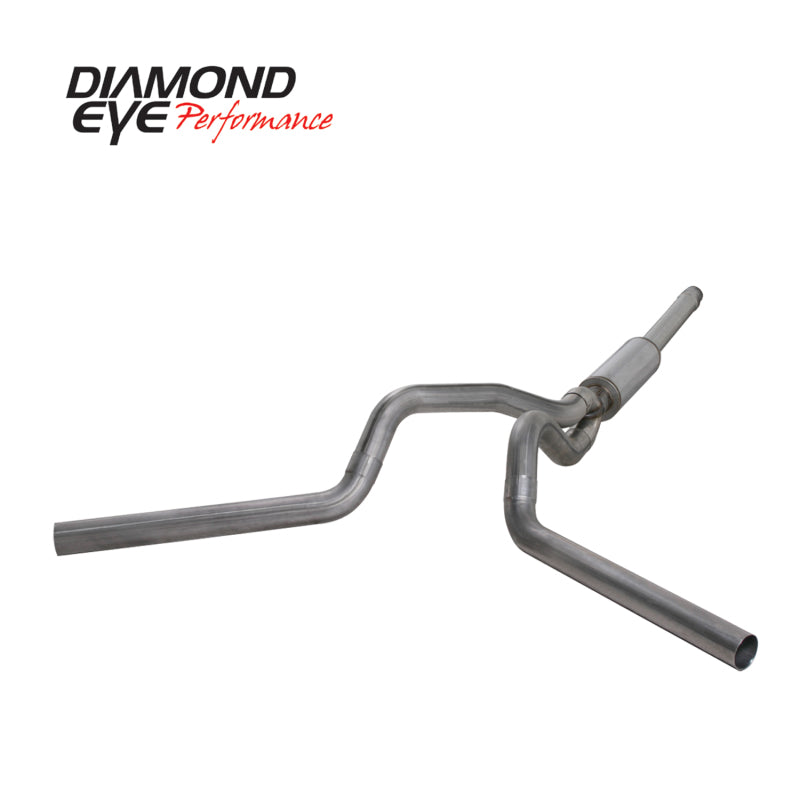 Diamond Eye KIT 4in CB DUAL SS: 94-97 FORD 7.3L F250/F350 PWRSTROKE Diamond Eye Performance